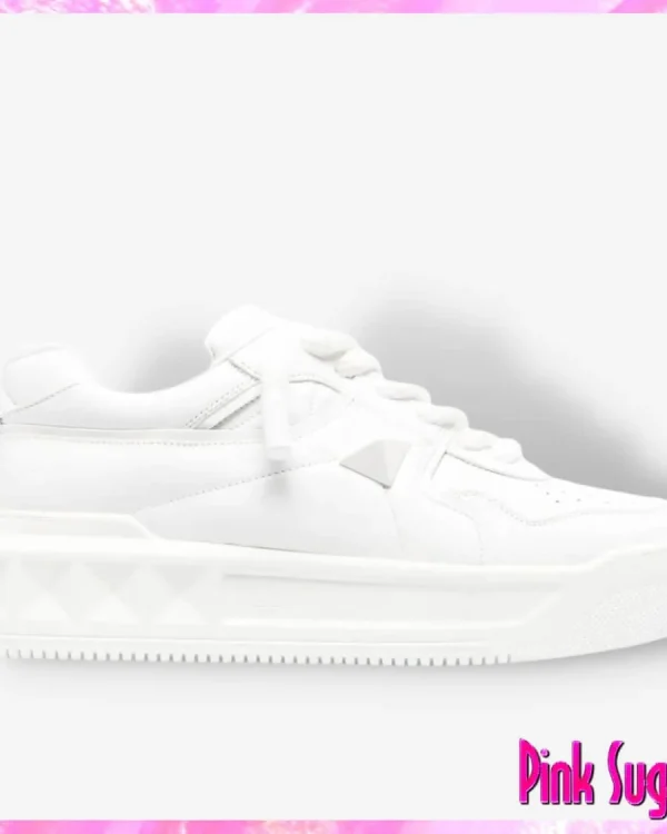 Valentino One Stud XL Low-Top Sneakers White