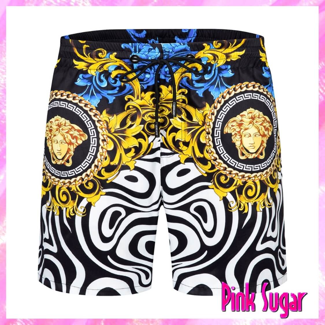 Versace Medusa 3D Swim Shorts