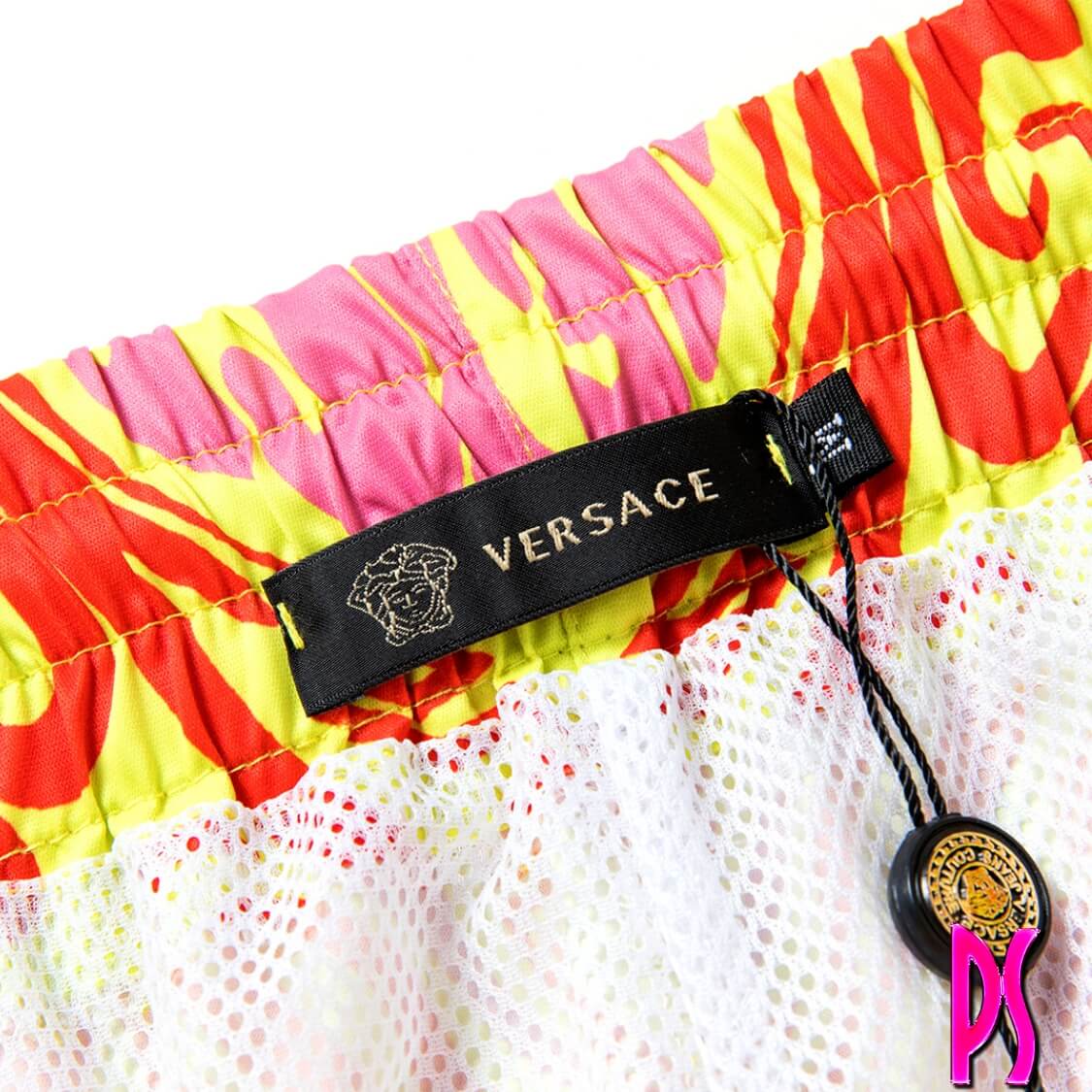 Versace Medusa Swim Shorts Yellow