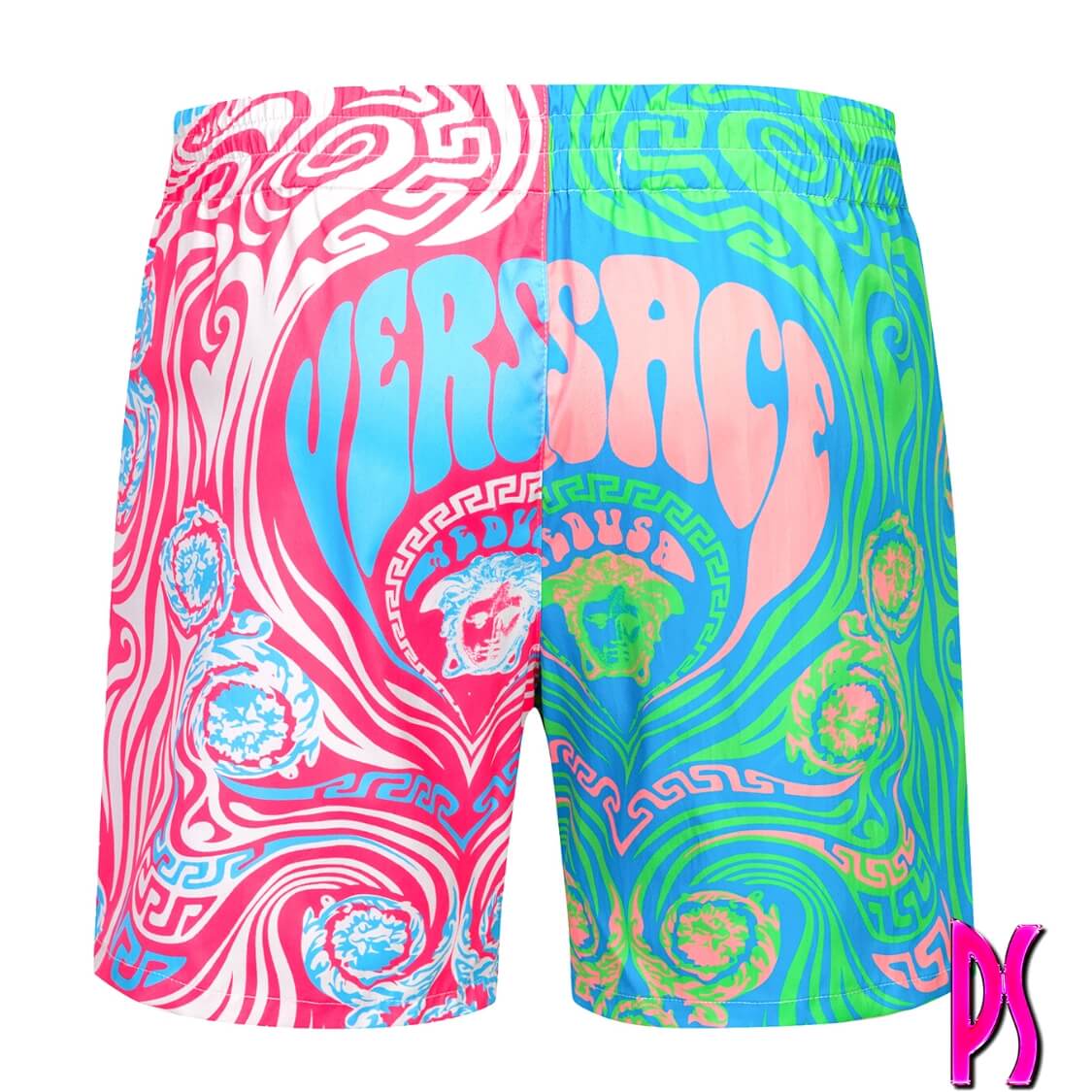 Versace Vintage Medusa Music Swim Shorts