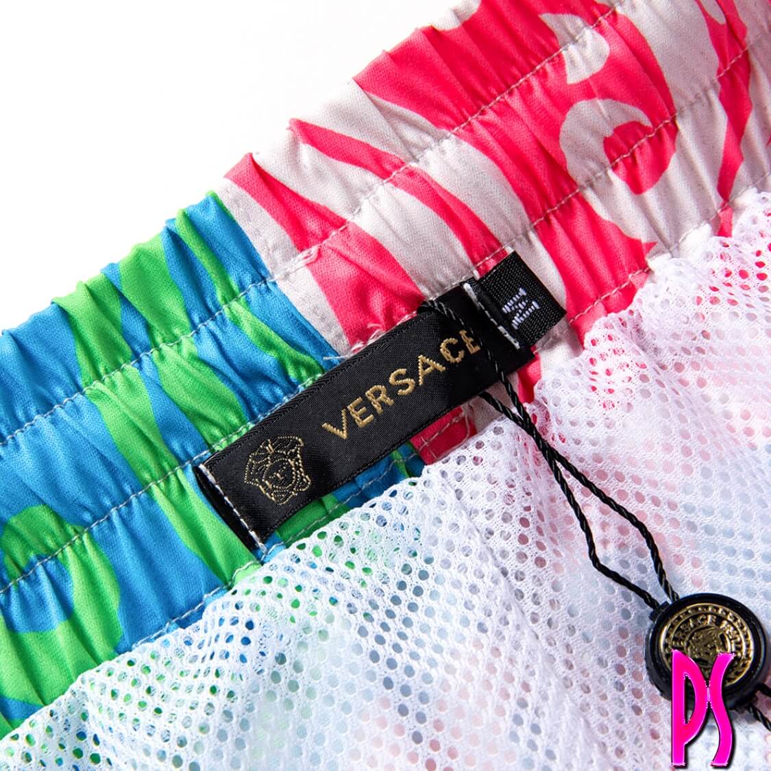 Versace Vintage Medusa Music Swim Shorts