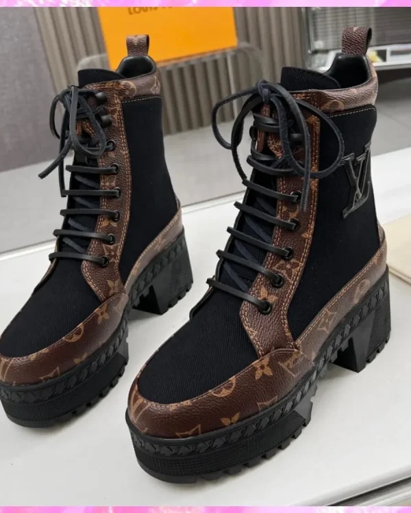 Traction Combat Ankle Boots