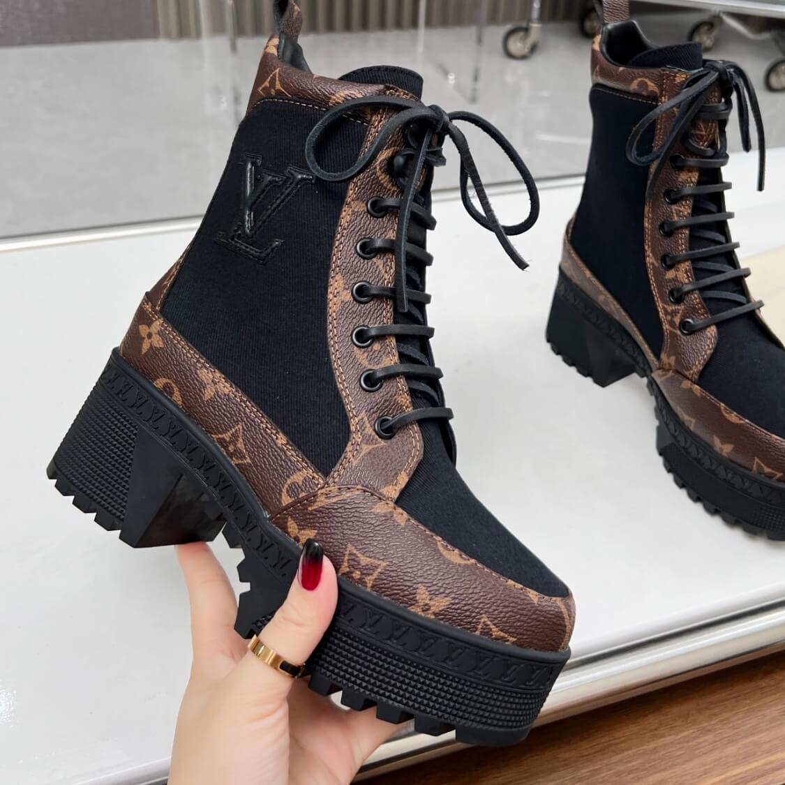 Traction Combat Ankle Boots