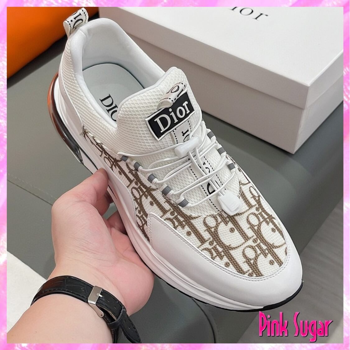 Christian Dior Drawstring Running Shoes