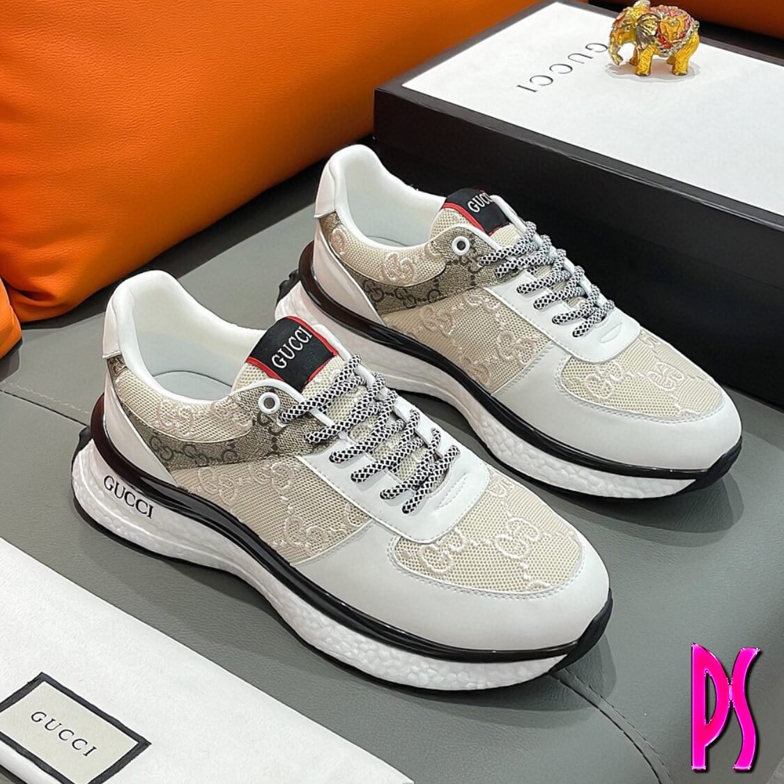 Running Shoes White Ivory