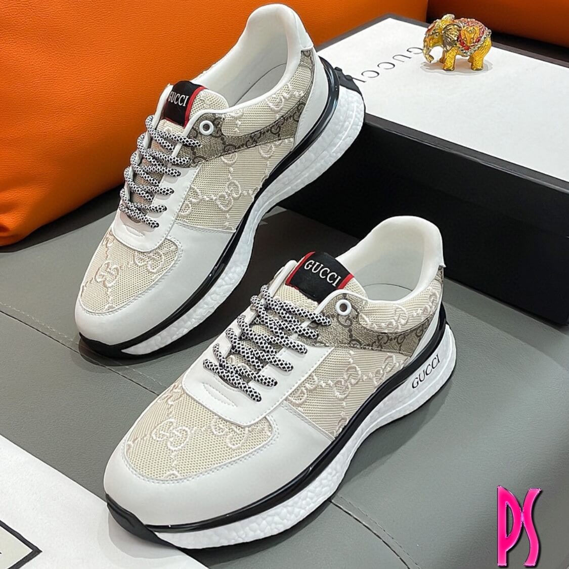 Running Shoes White Ivory