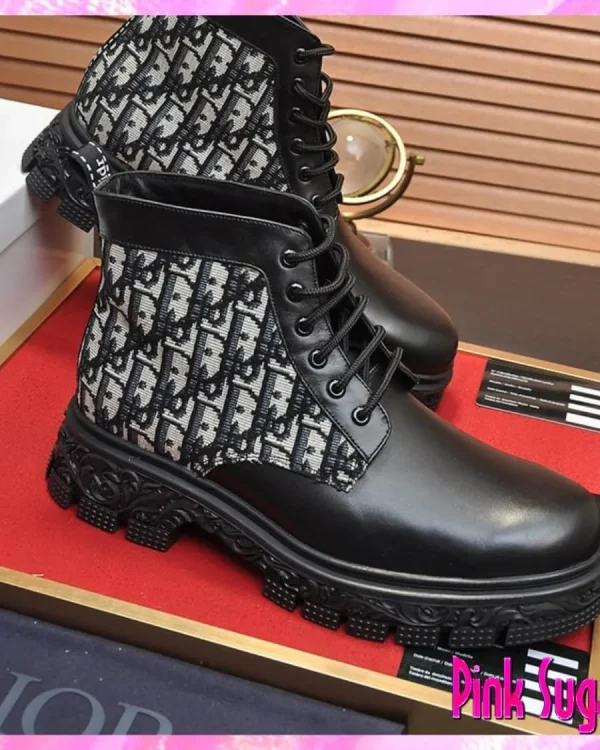 Monogram Logo Boots