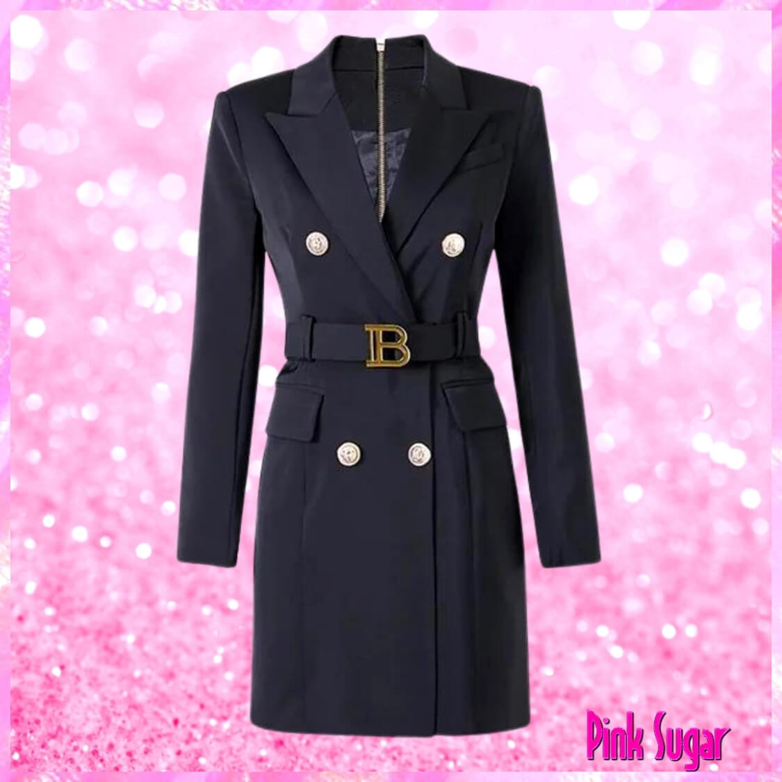 Black Blazer Dress
