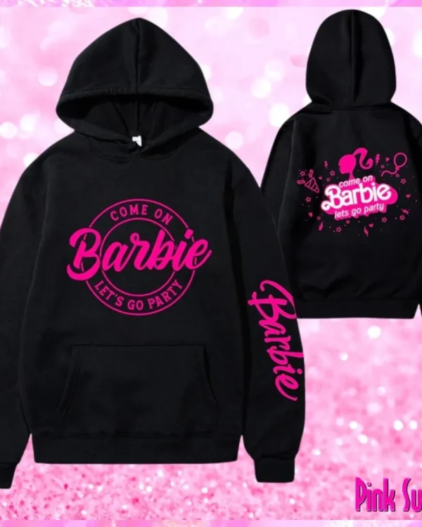 Black Fleece Barbie Hoodie