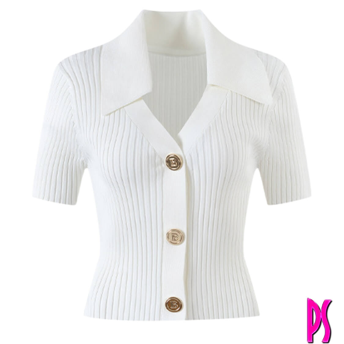 Cardigan Knitted Sweaters White