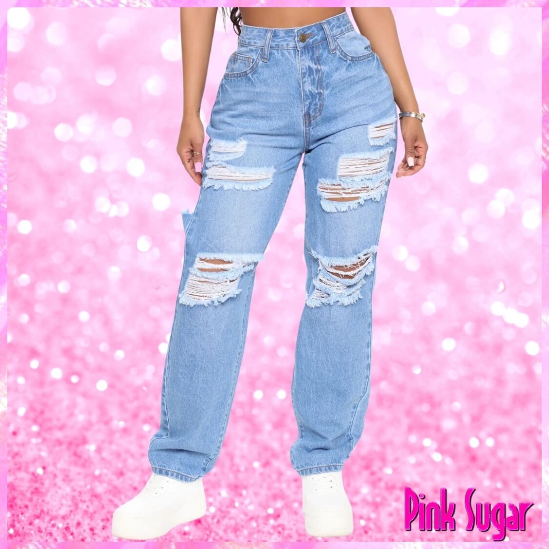Destroyed Boyfriend Jeans