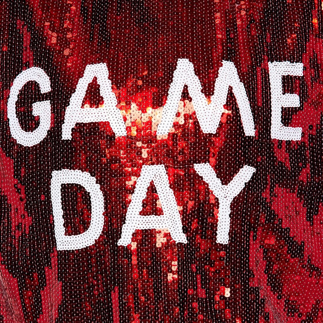 Game Day Sequin T-Shirt Dress