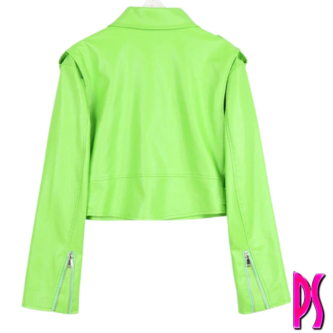 Green Biker Jacket