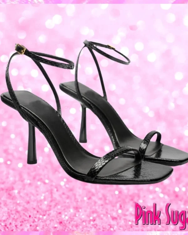 High Heel Sandals Black