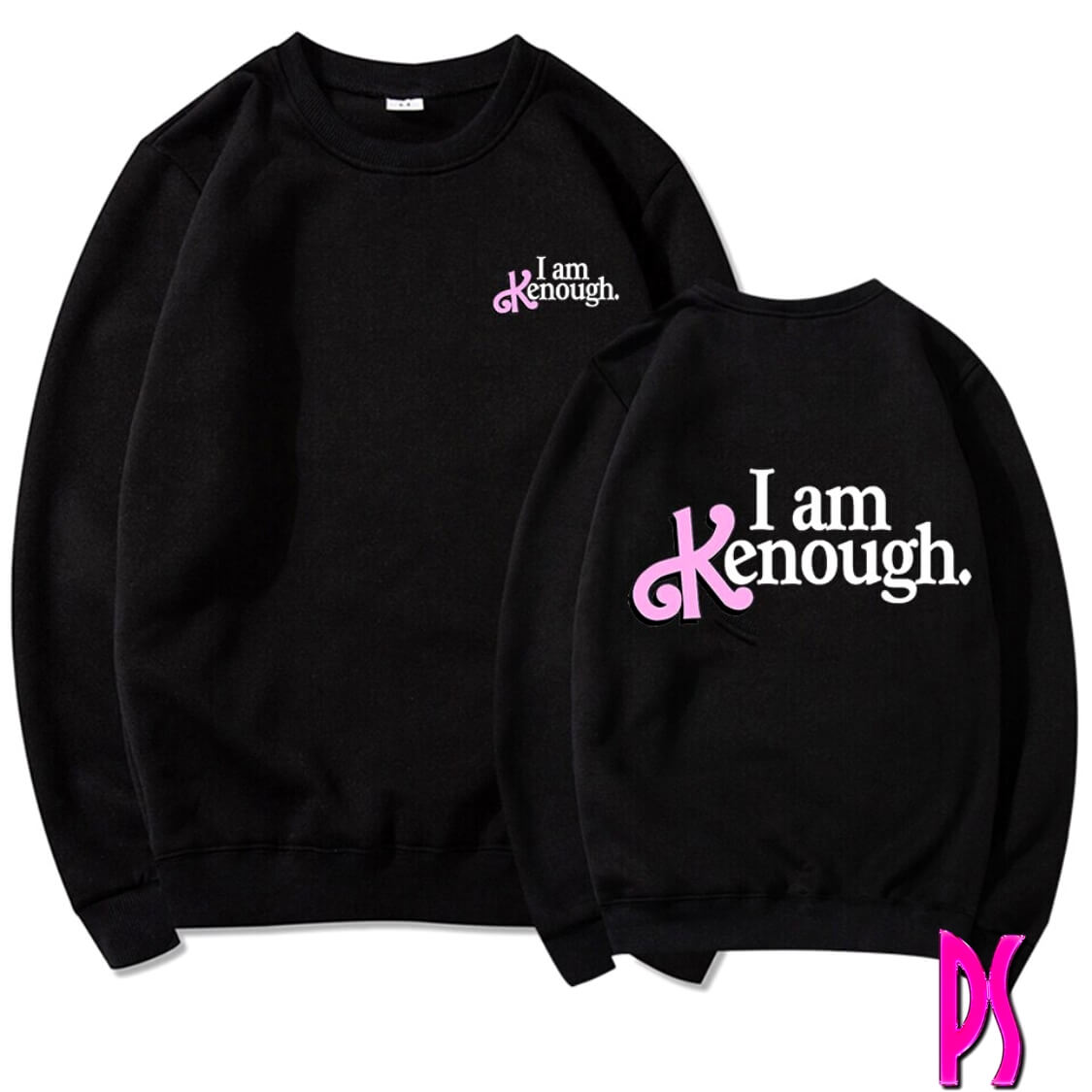 I am Kenough Hoodie In Black