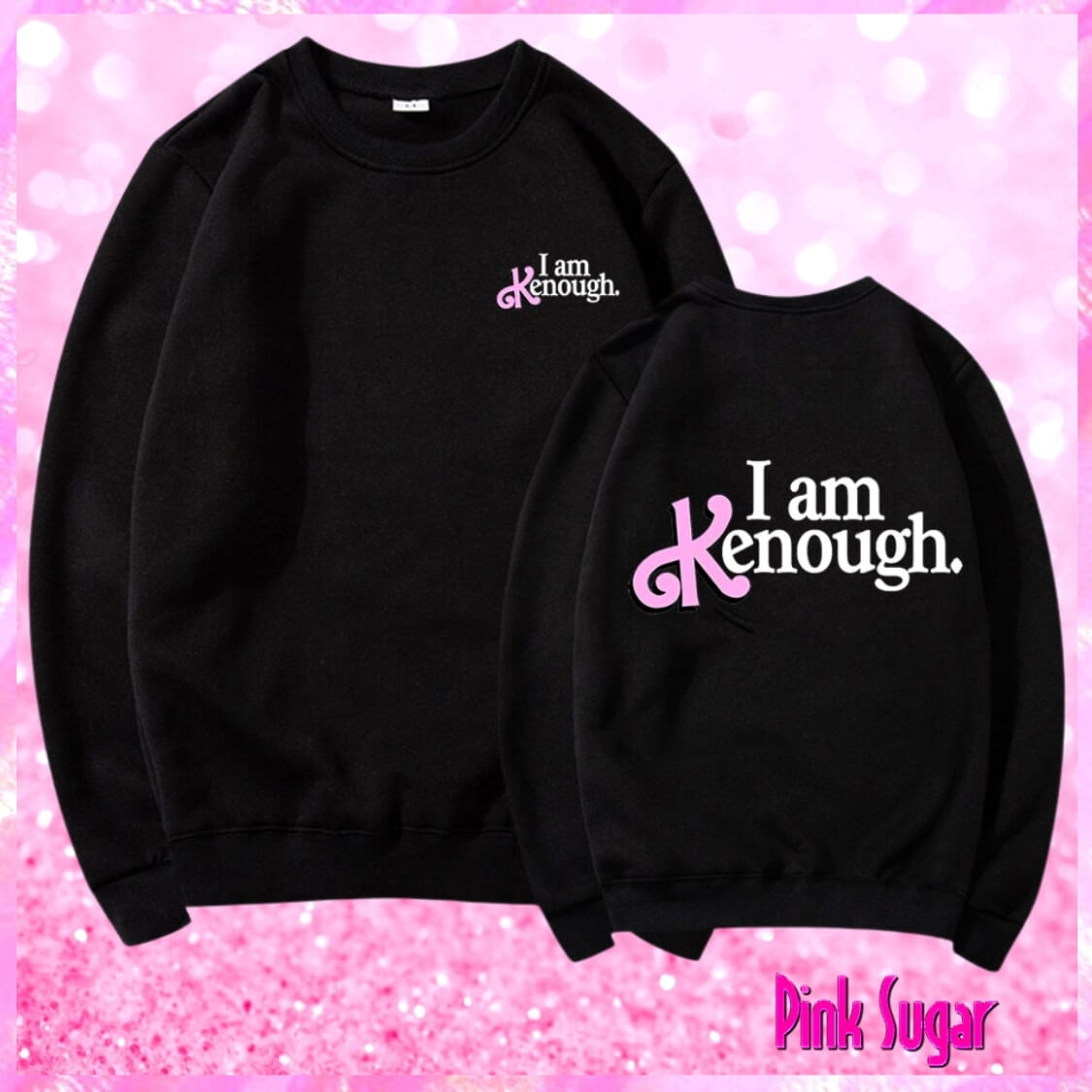 I am Kenough Hoodie In Black