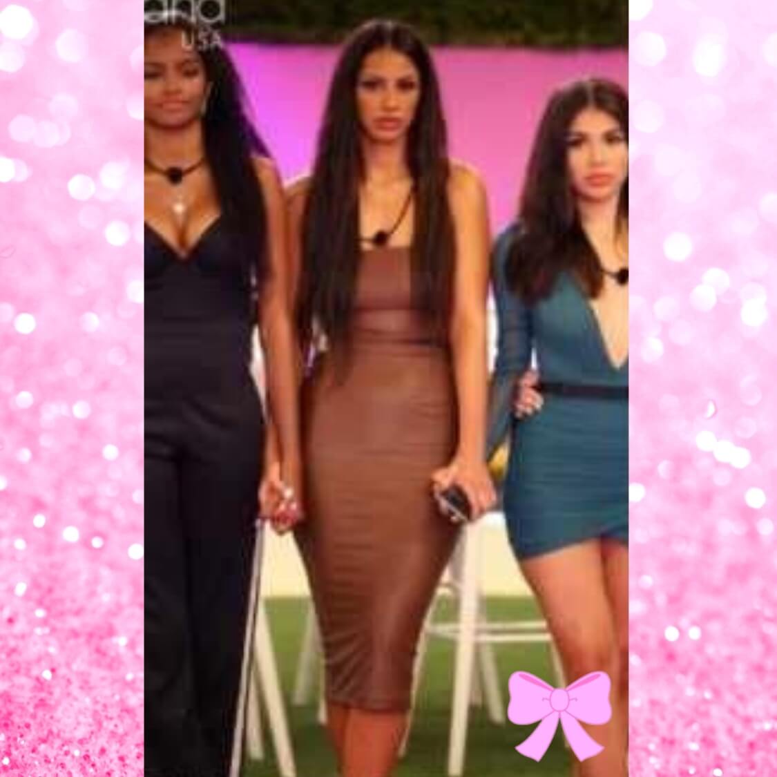 Leather Midi Dress 
