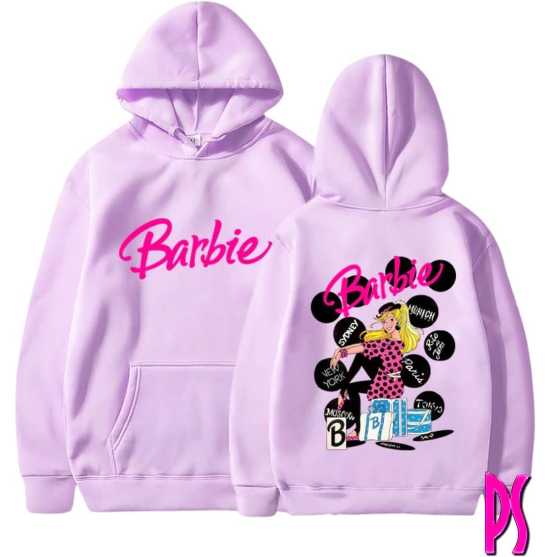 Lilac Barbie Hoodie