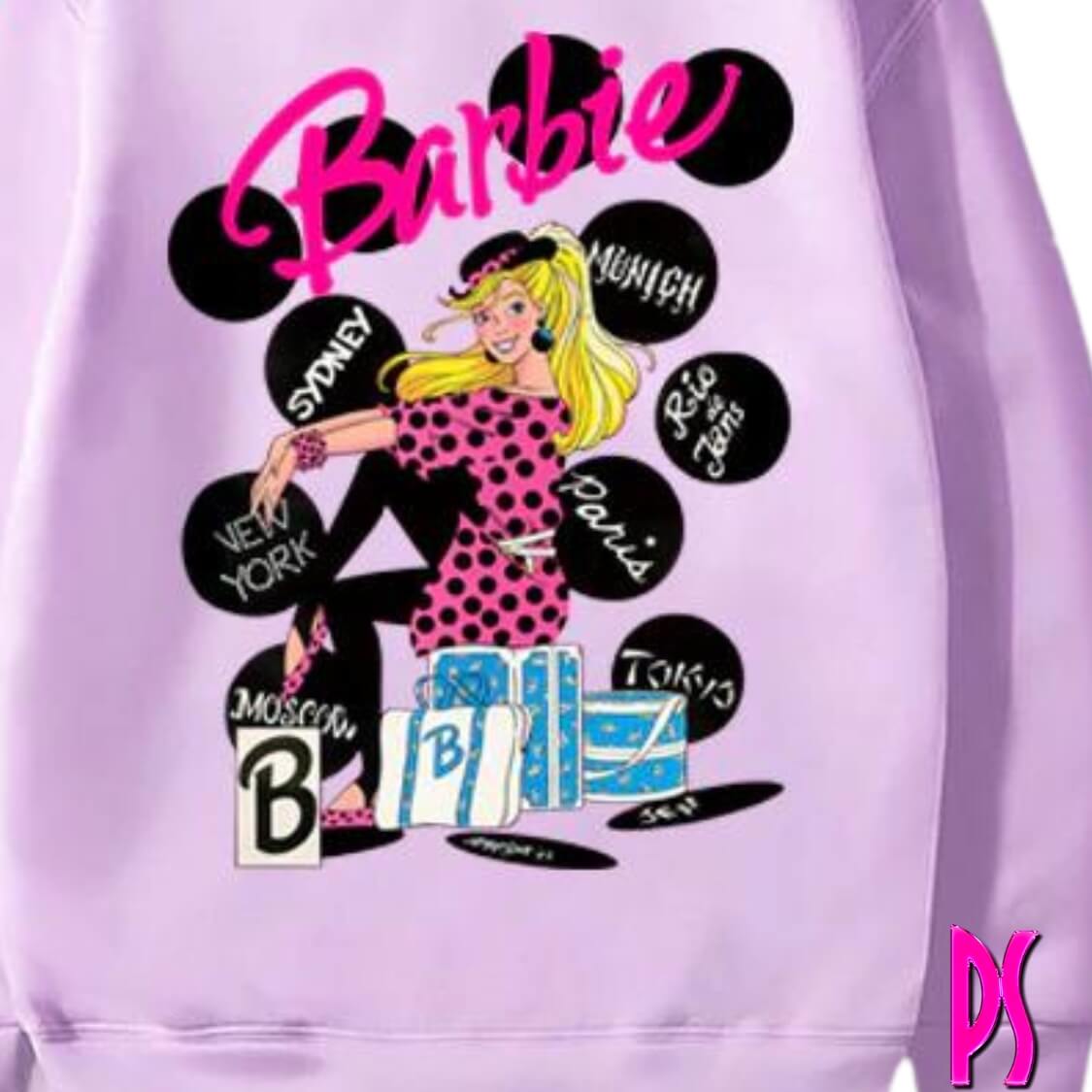 Lilac Barbie Hoodie