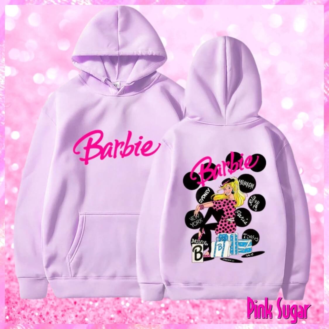 Lilac Barbie Hoodie