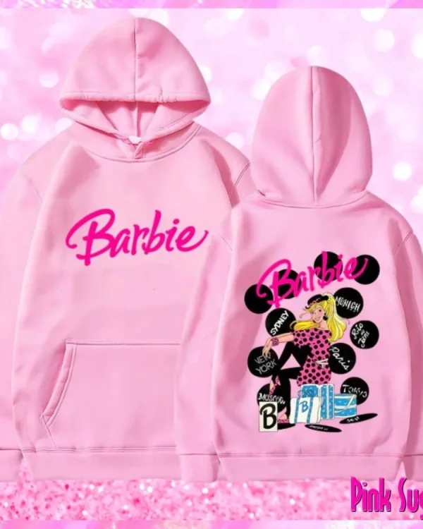 Pink Barbie Hoodie