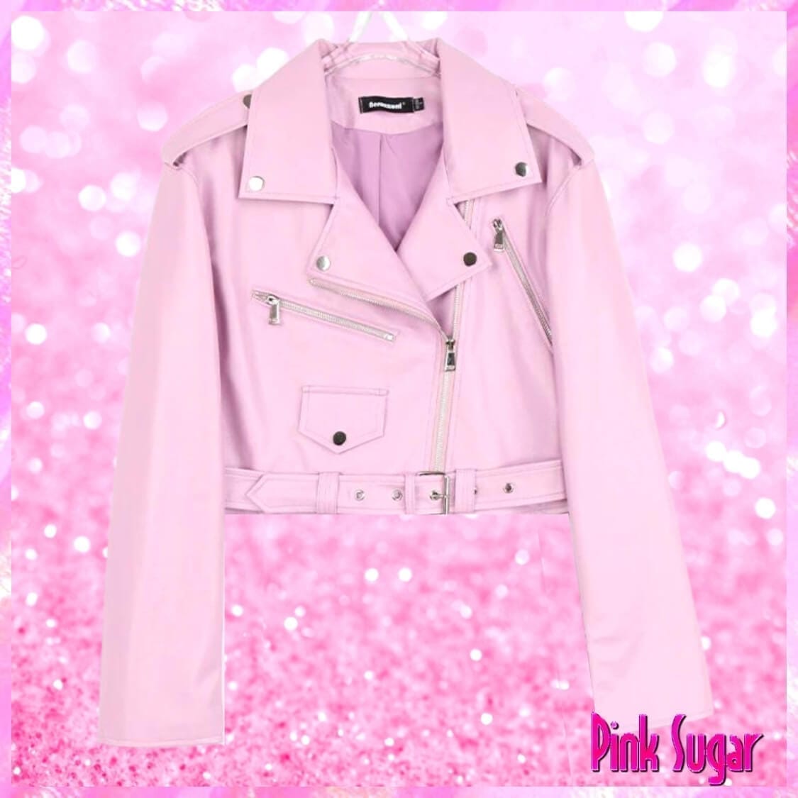 Pink Biker Jacket