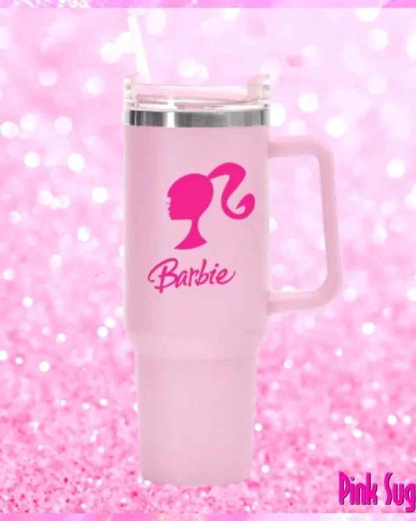 Pink Insulated Stainless Steel Thermos