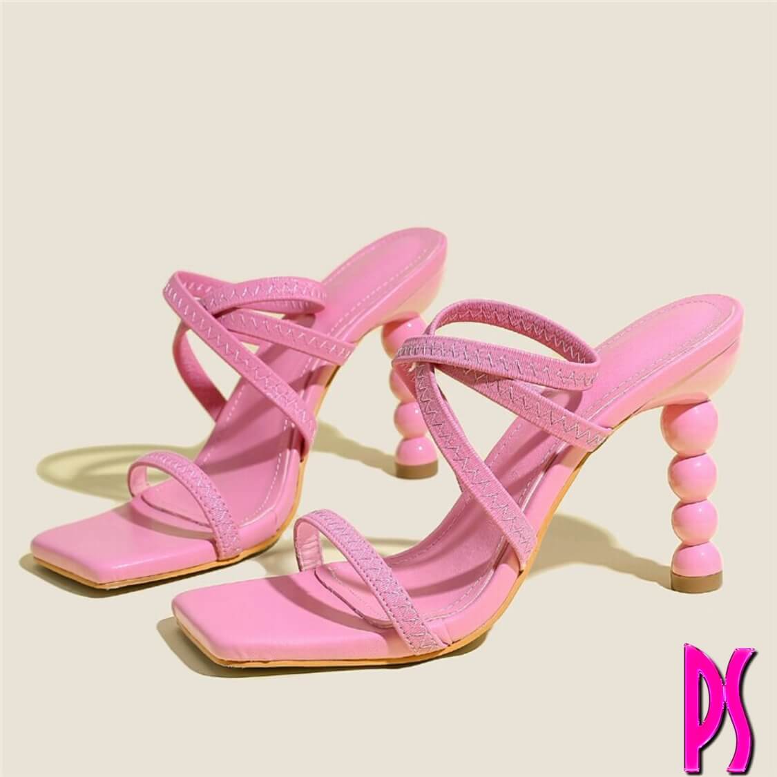Pink Sugar Bikini Heeled Sandals