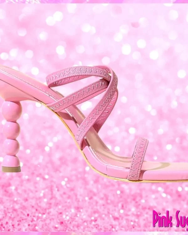 Pink Sugar Bikini Heeled Sandals