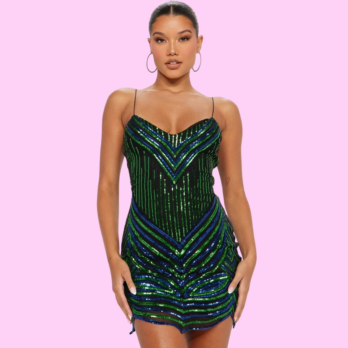 Sequin Party Mini Dress