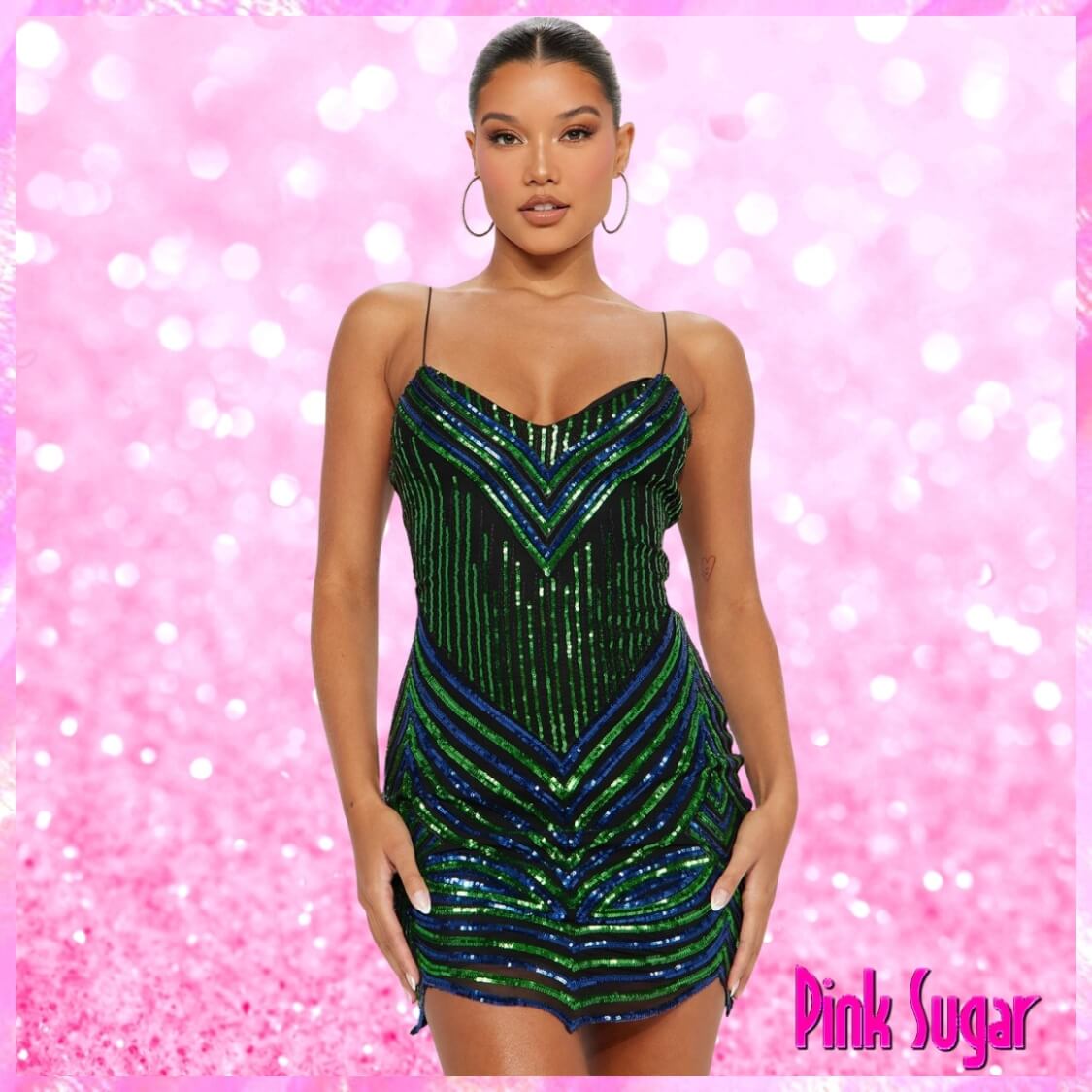 Sequin Party Mini Dress