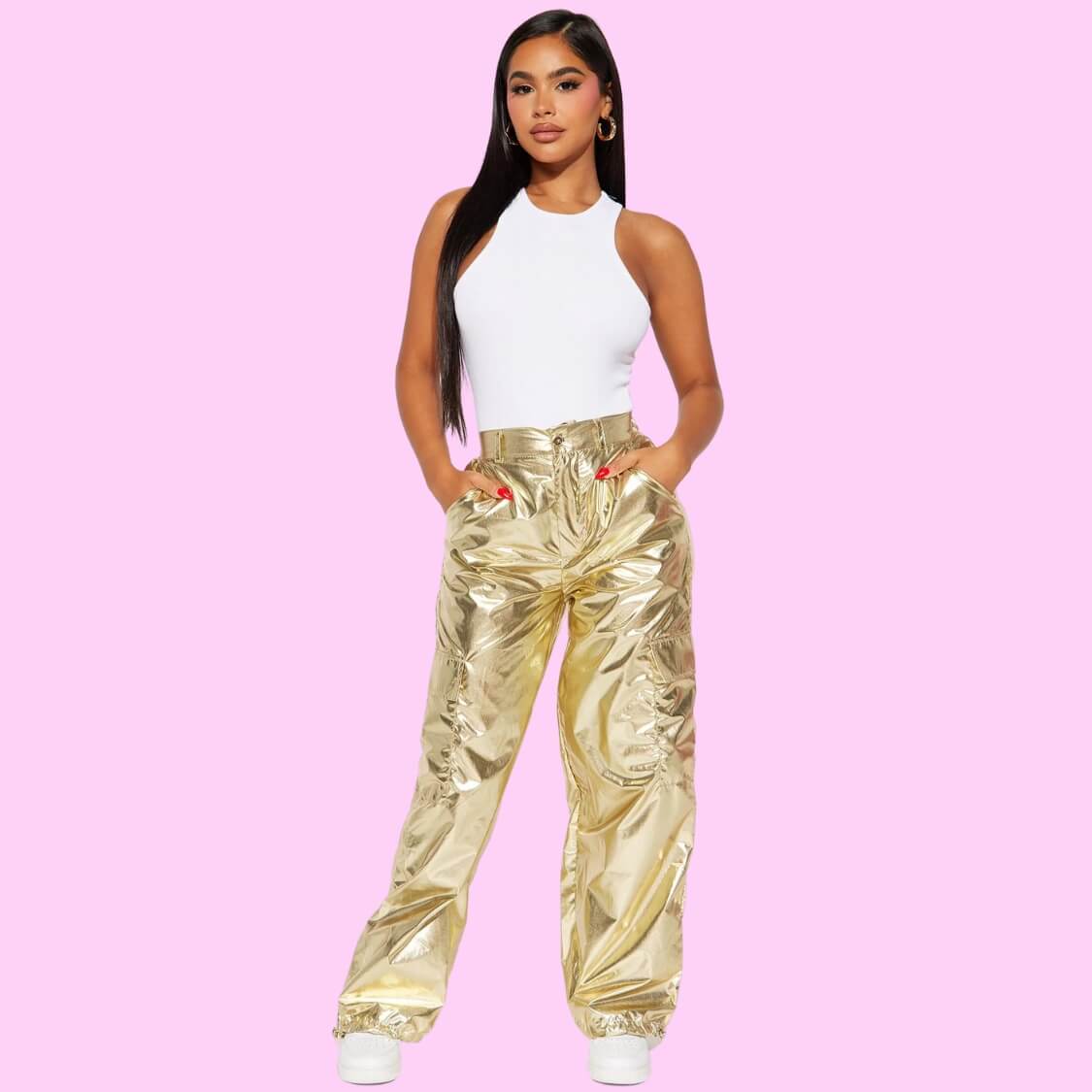 Sleeveless Slinky Shape Bodysuit