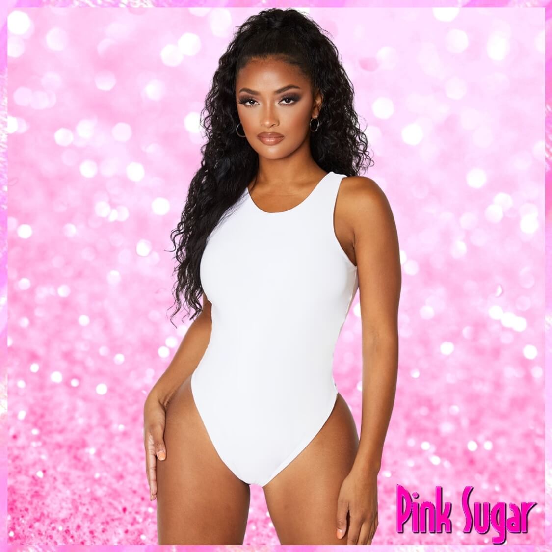Sleeveless Slinky Shape Bodysuit