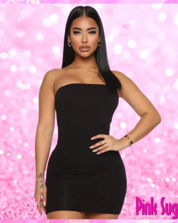 Tube Dress Black