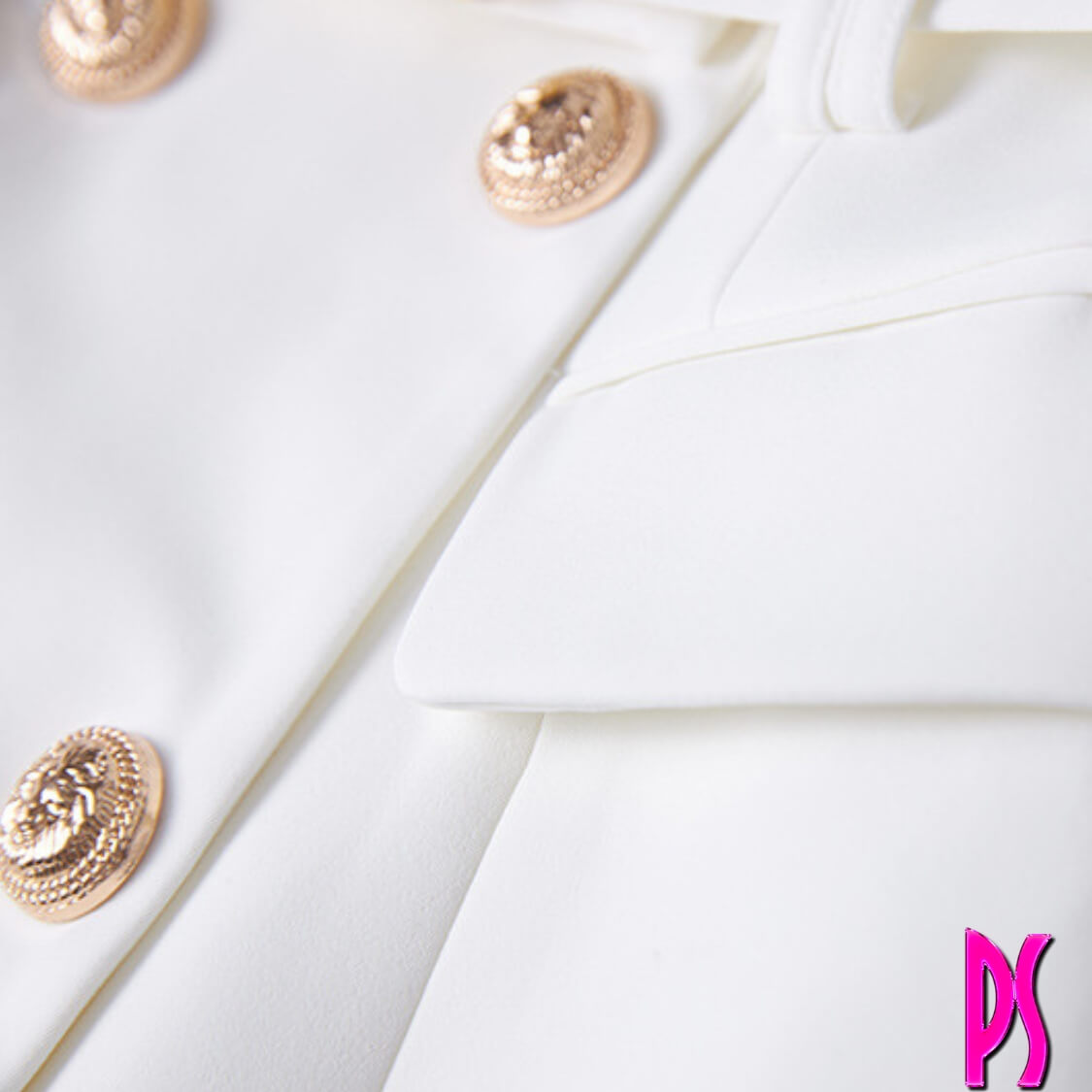 White Blazer Dress