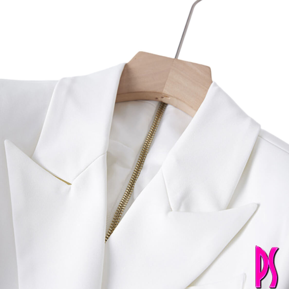 White Blazer Dress