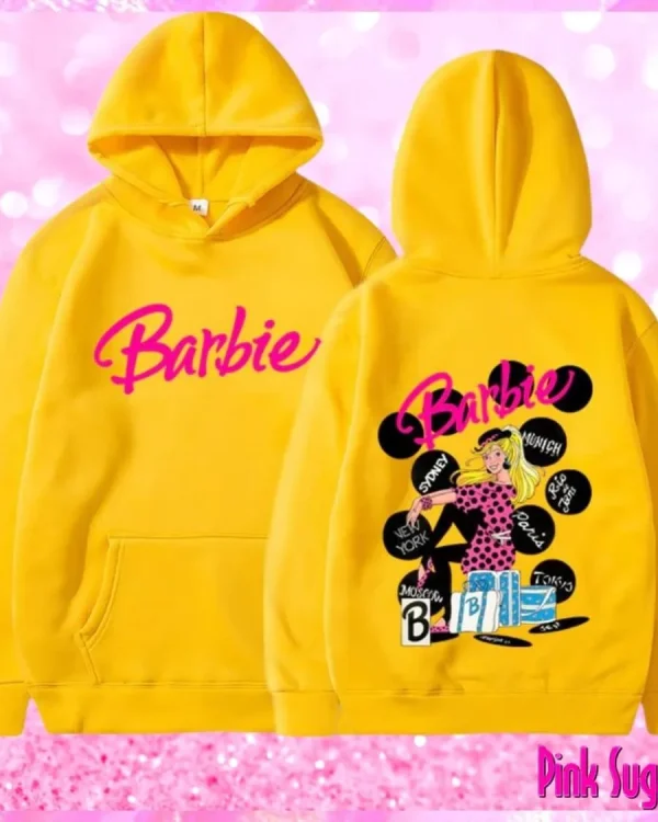 Yellow Barbie Hoodie