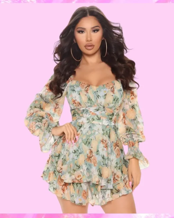 Floral Romper