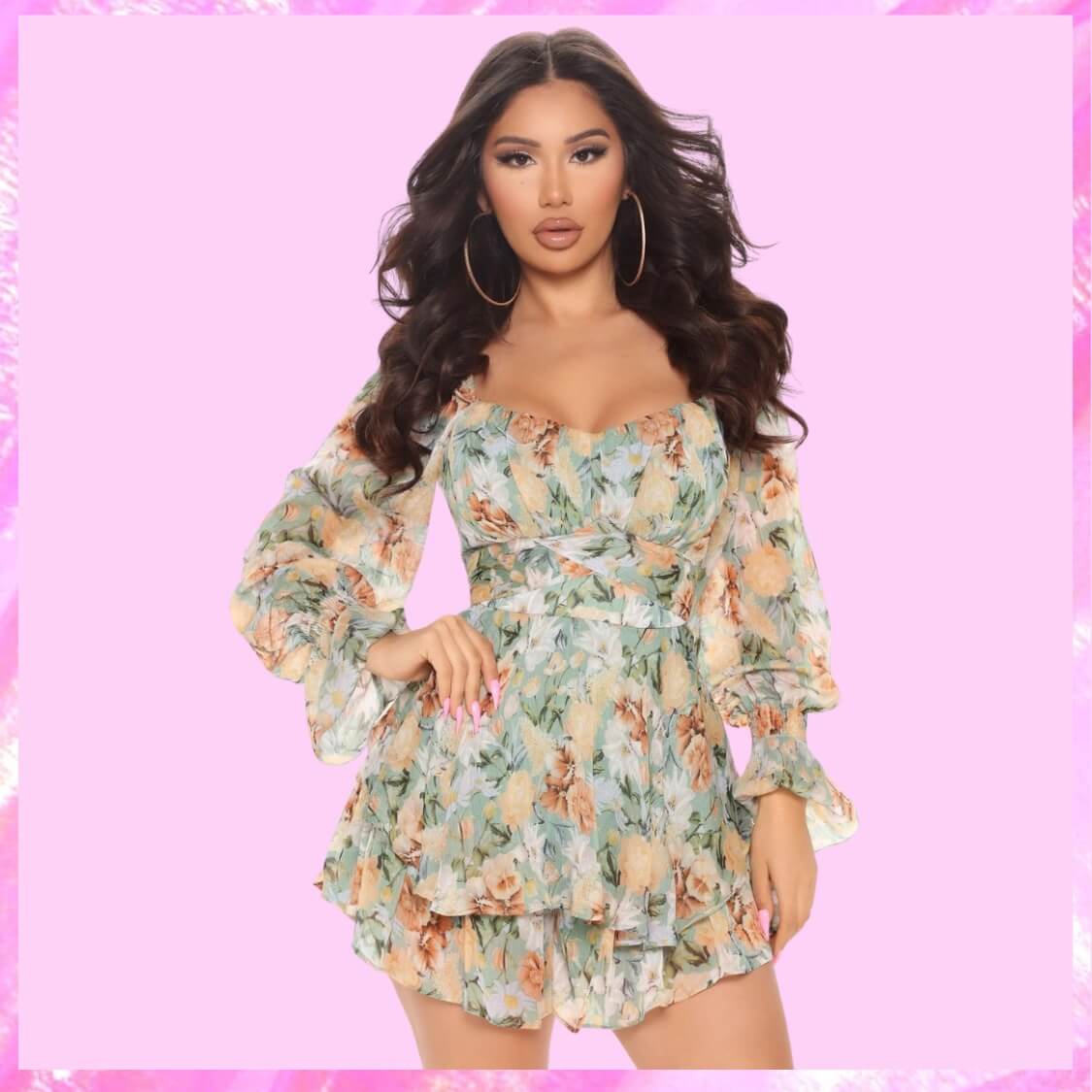 Floral Romper