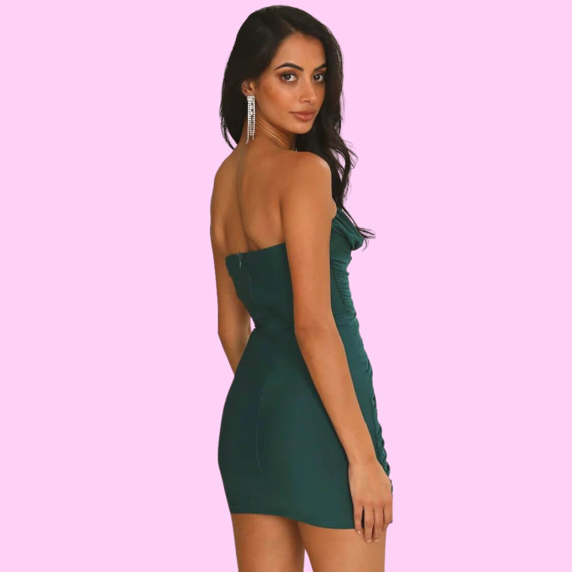 Bodycon Short Strapless Dress