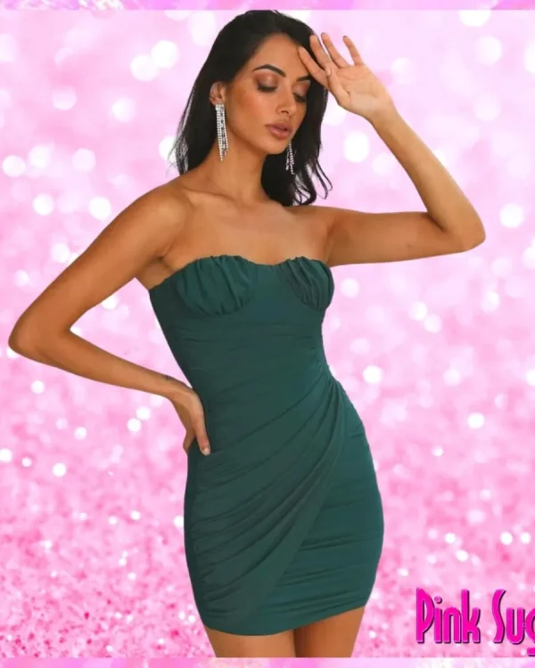 Bodycon Short Strapless Dress