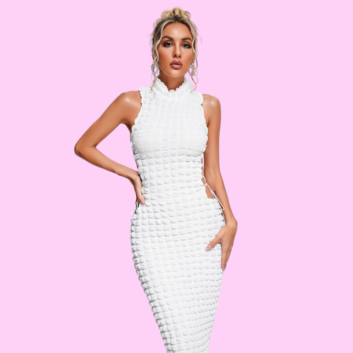 Bubble Midi Maxi Dress