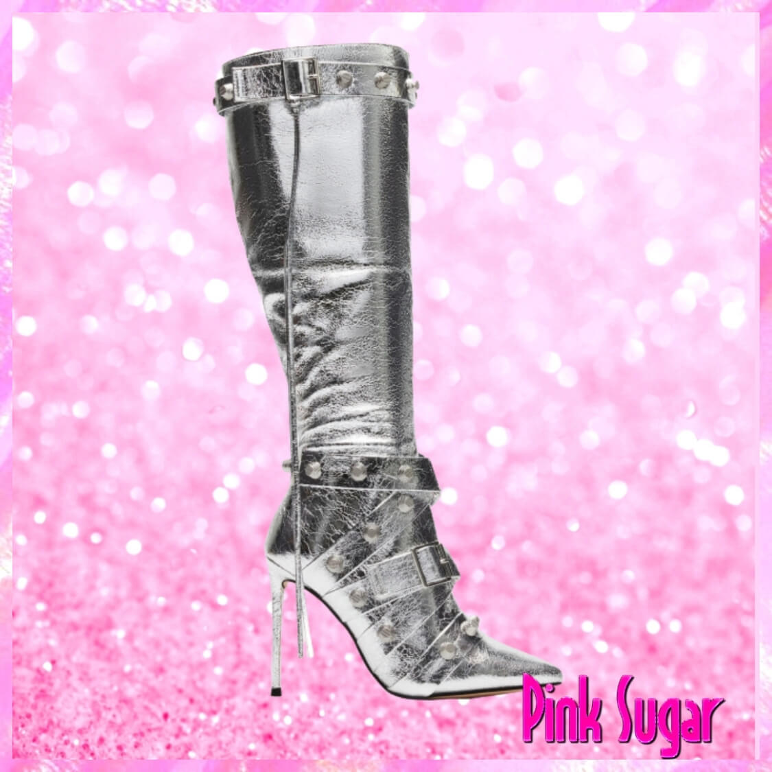 Silver Calf Boots