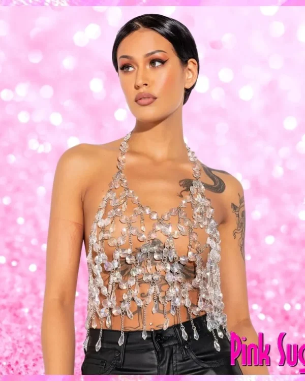Crystal Crop Top
