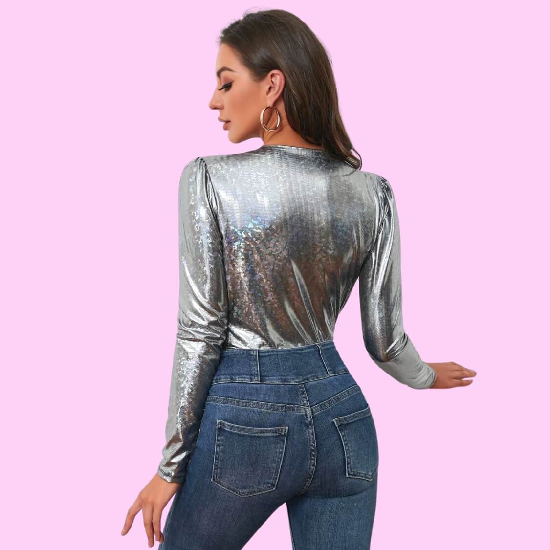 Deep V Bodysuit