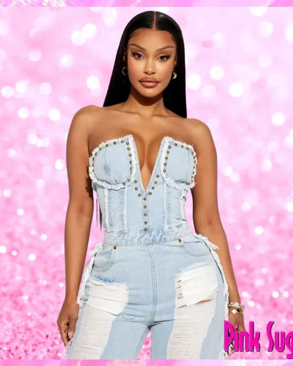 Distressed Jumpsuit