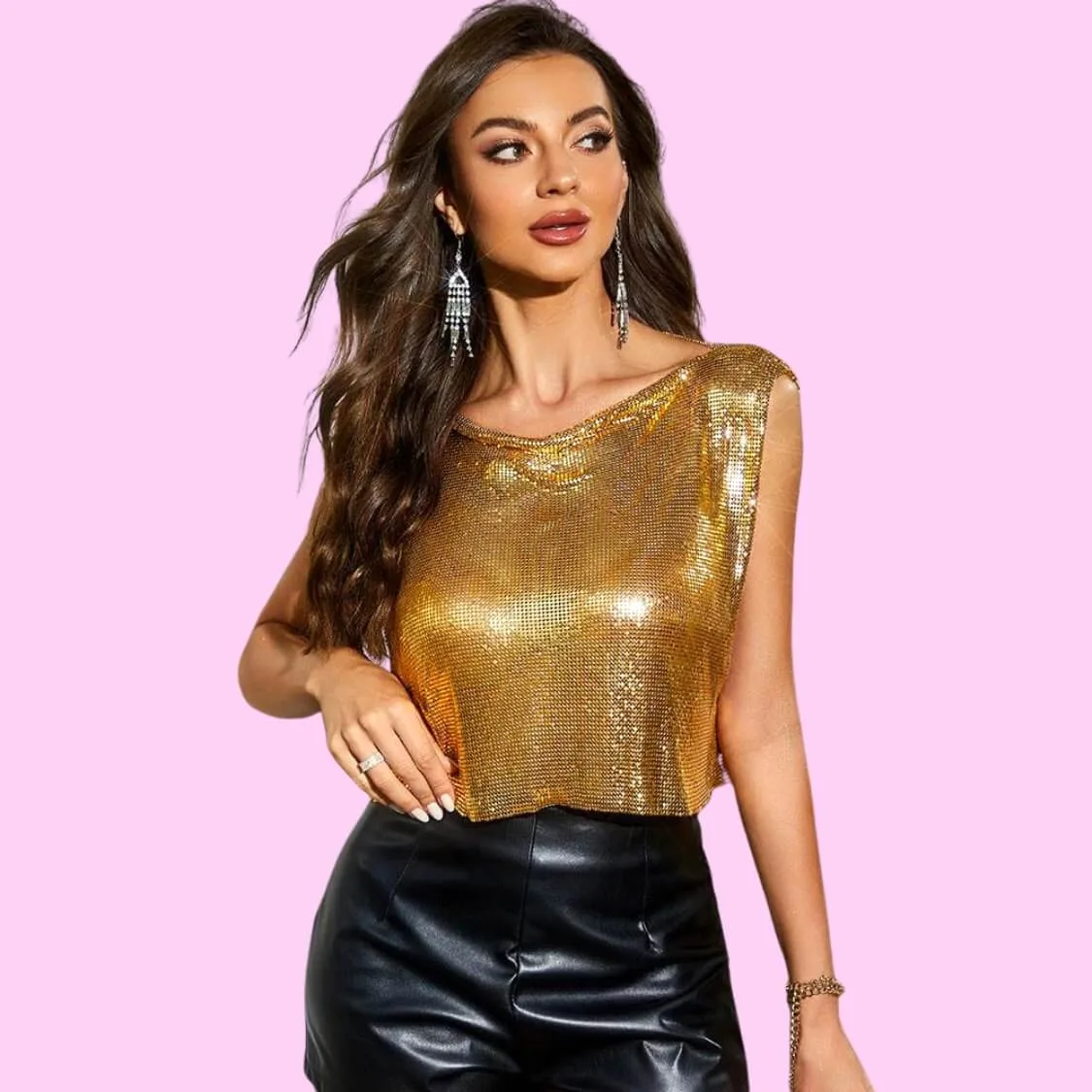 Metal Mesh Top