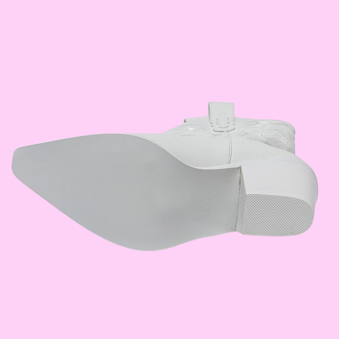 Pure White Country Western Boots