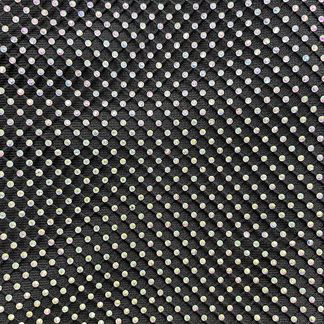 Rhinestone Feather Bardot Dress