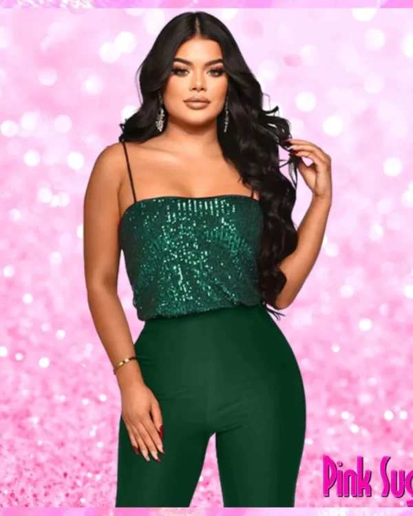 Sequin Party Jumpsuit